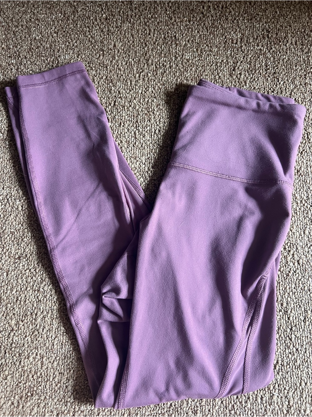 Lilac High-Waist 7/8 Active Leggings
